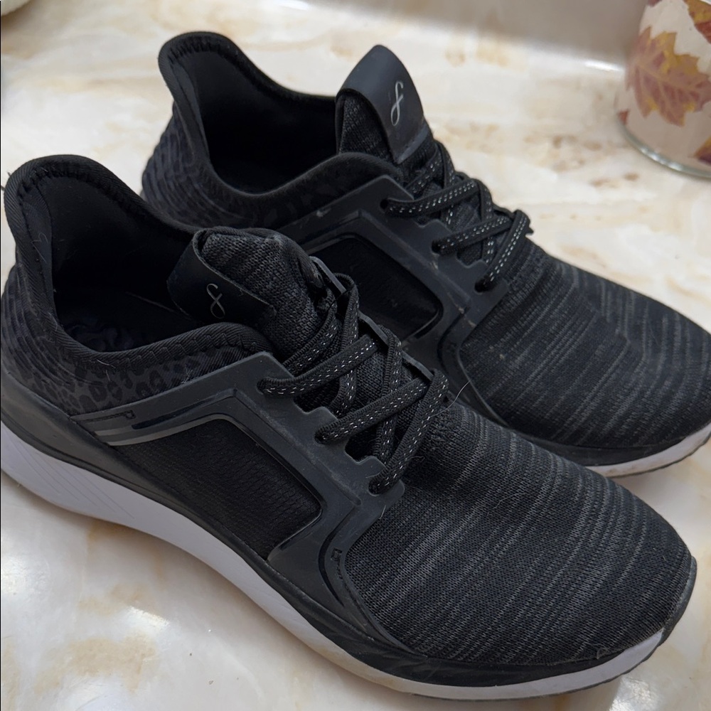 Women's Black Athletic Sneakers